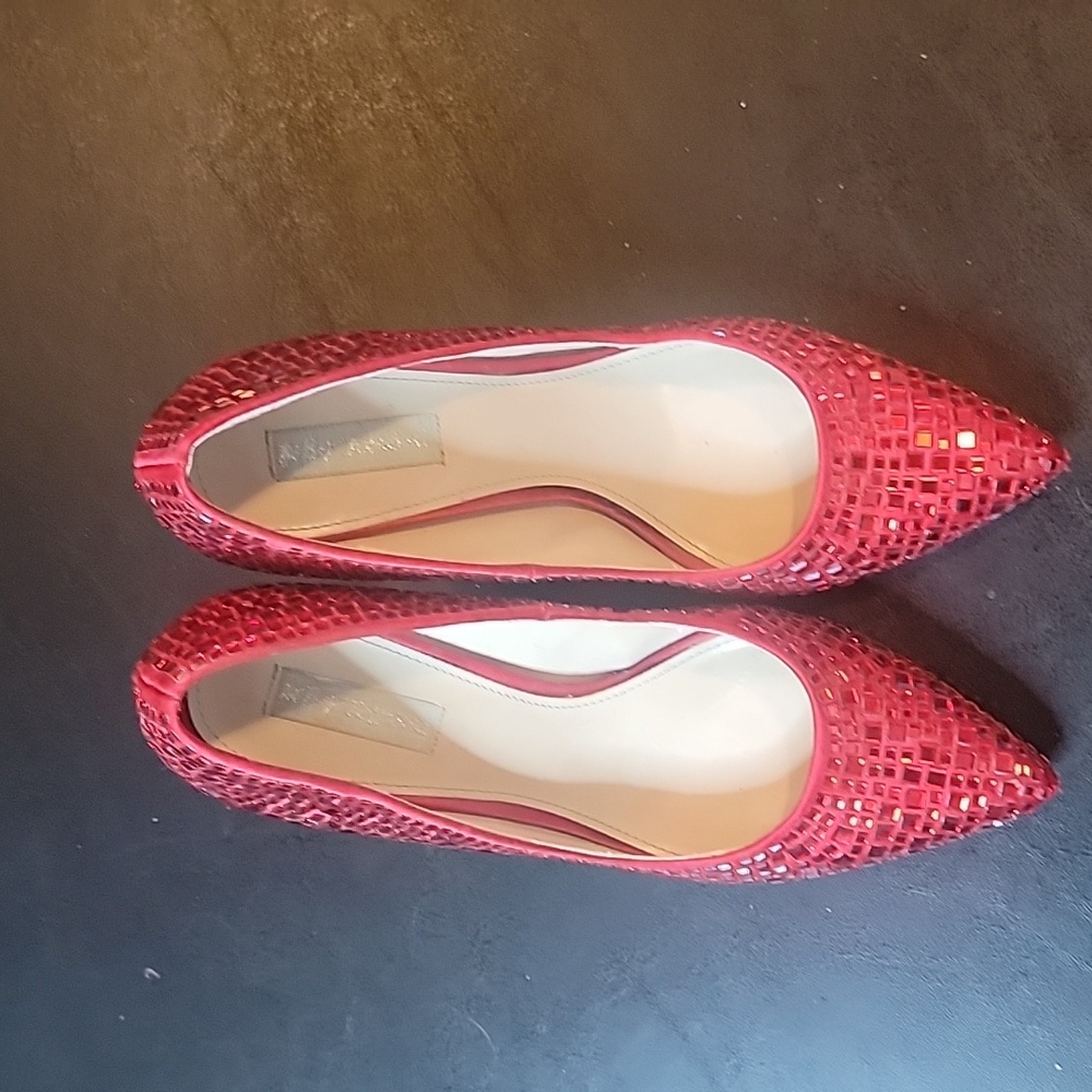Betsy Johnson Red Pumps